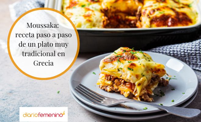 Receta de moussaka griega