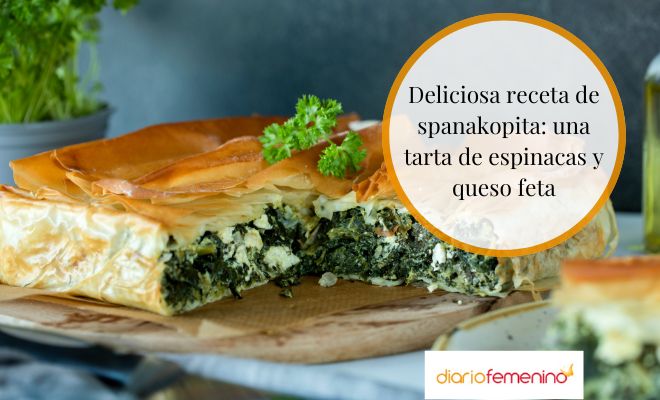 Receta paso a paso de spanakopita