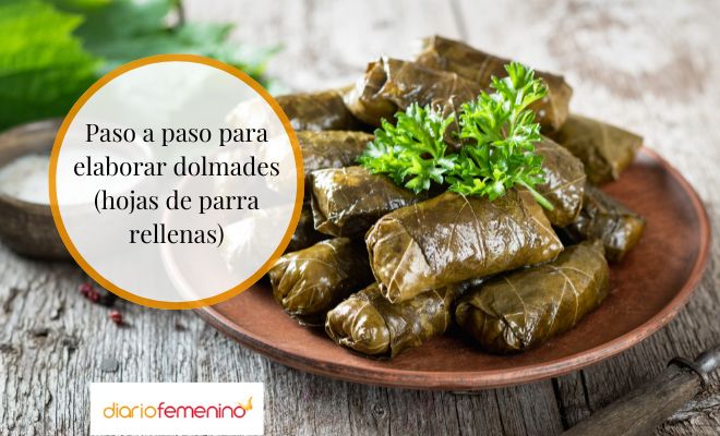 Deliciosa receta griega de dolmades