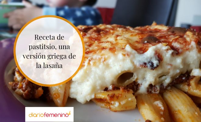 Receta paso a paso de pastitsio