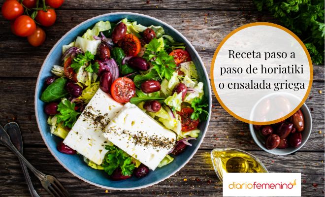 Riquísima receta de horiatiki