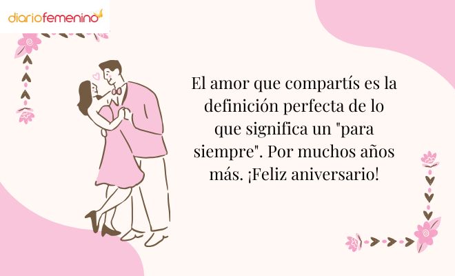 Mensajes de aniversario de boda para familiares