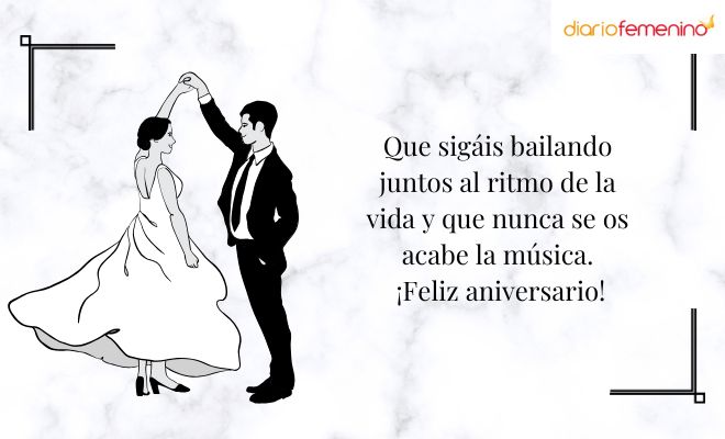 Frases divertidas para un aniversario de boda