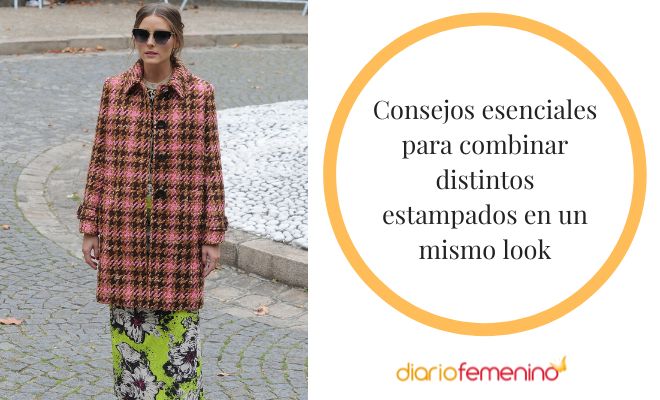 ¿Cómo combinar distintos estampados?