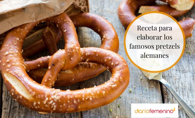 Cómo hacer pretzels alemanes