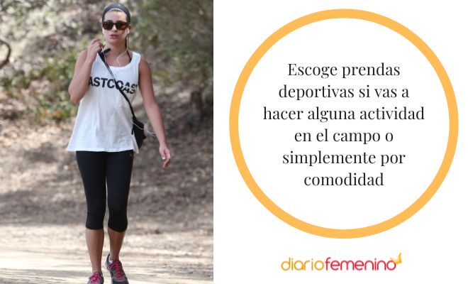 Outfits de estilo sport para ir al campo