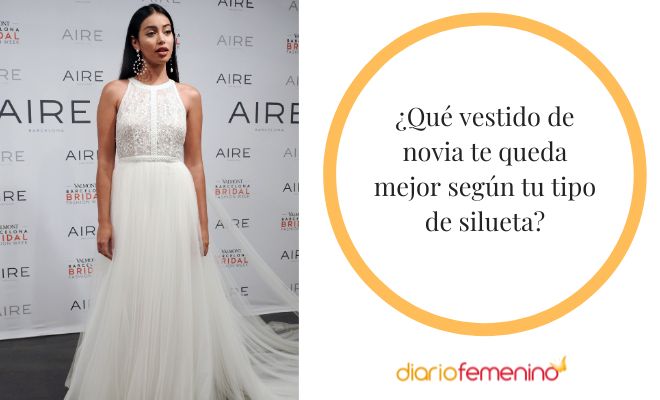 Cómo elegir un vestido de novia según la forma de tu cuerpo
