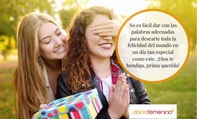 Frases de cumpleaños cristianas para una prima