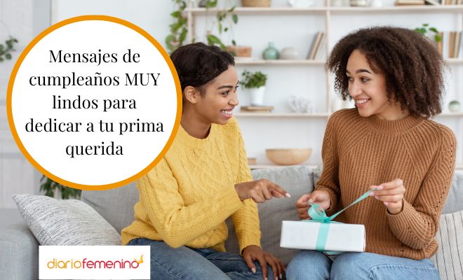 Frases de cumpleaños para mi prima