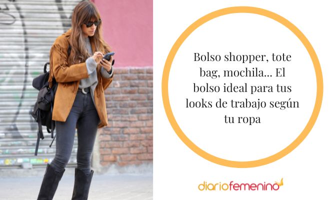 Cómo combinar un bolso con un look de trabajo
