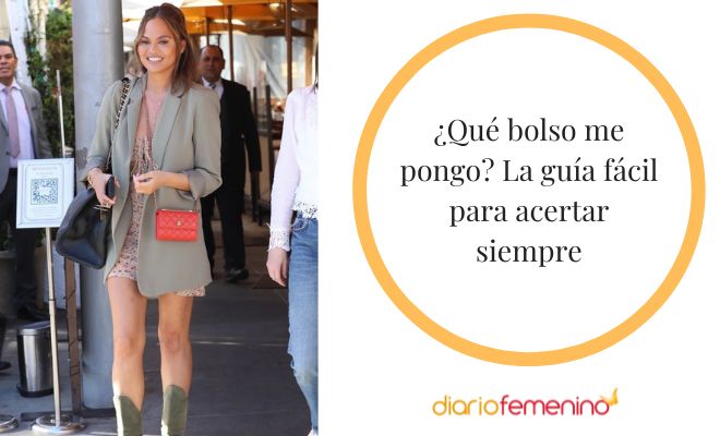 Cómo elegir un bolso según tu ropa