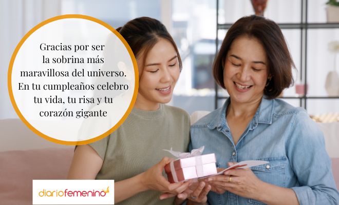 Mensajes de cumpleaños para una sobrina que es adulta