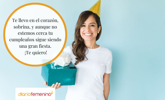 Frases de cumpleaños para mi sobrina a distancia