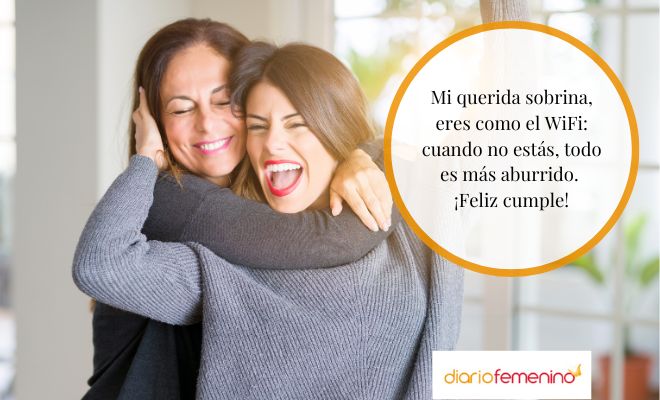 Mensajes divertidos para mi sobrina en su cumpleaños