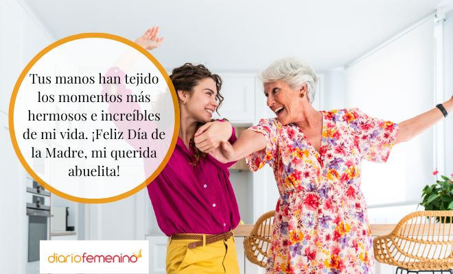 Felicitaciones del Día de la Madre para una abuela