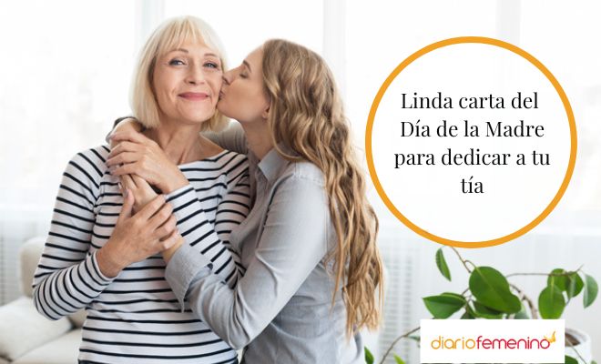 Carta para dedicar a tu tía en el Día de la Madre