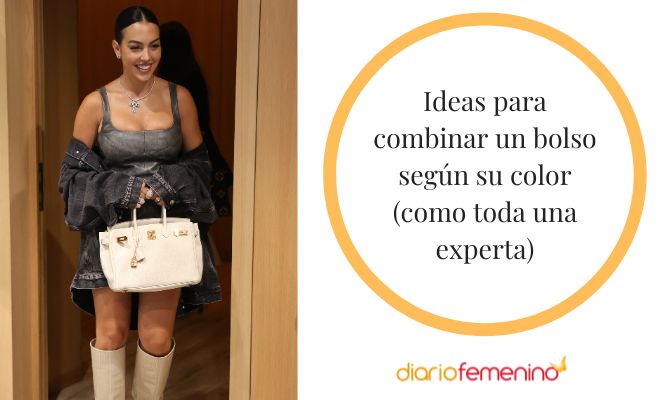 Claves para combinar un bolso según su color