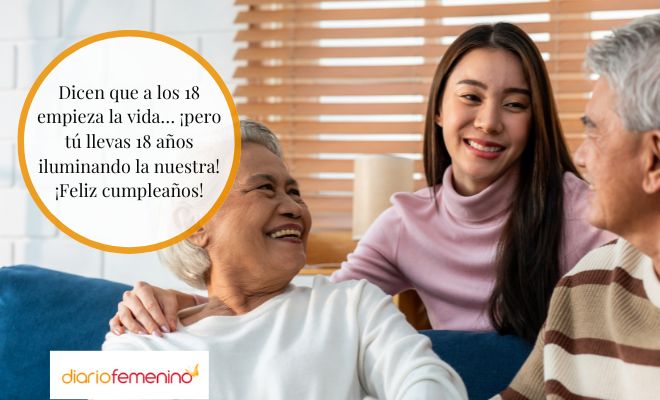 Frases de 18 cumpleaños para mi nieta