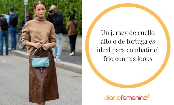 Looks para combatir el frío con prendas de cuello alto