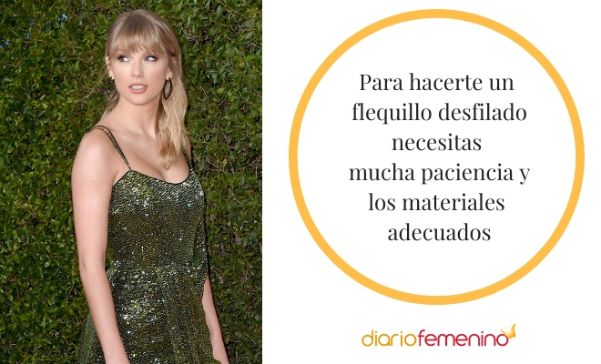 Cómo hacer un corte de flequillo desfilado