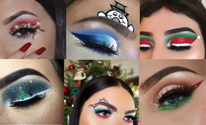  Más de   ideas de maquillaje para Navidad  deslumbra con tu make up