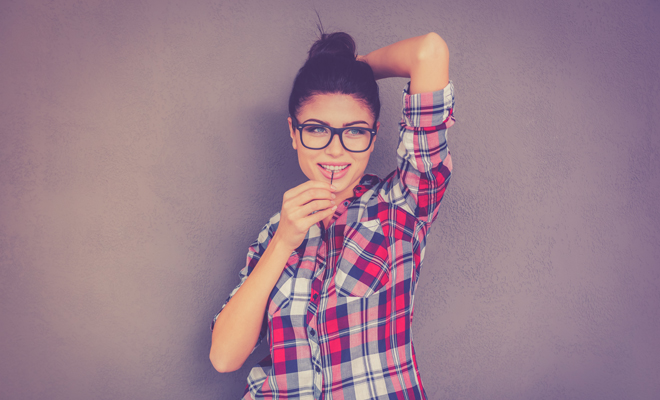 El moño medio es perfecto para ir al trabajo