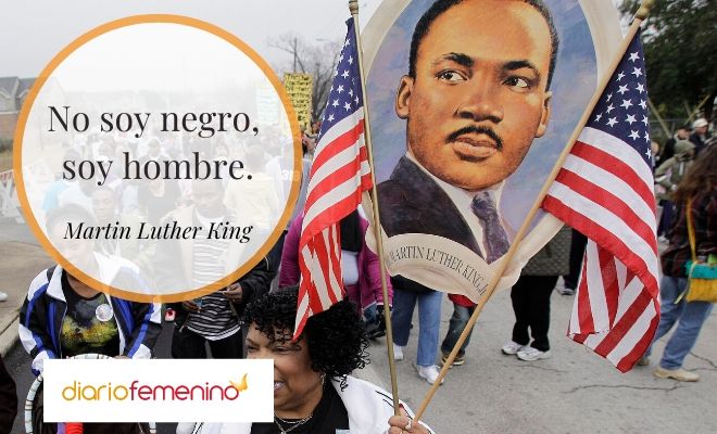 Foto contra el racismo: frases de Martin Luther King