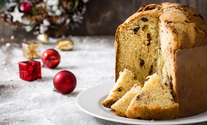 Panettone vegano para Navidad