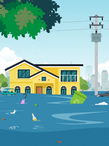 Significado de soñar con una inundación: ¿estás agobiada?