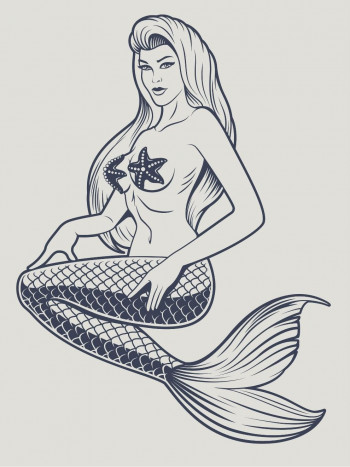 Tatuajes de sirenas: la rebeldía de un significado sensual