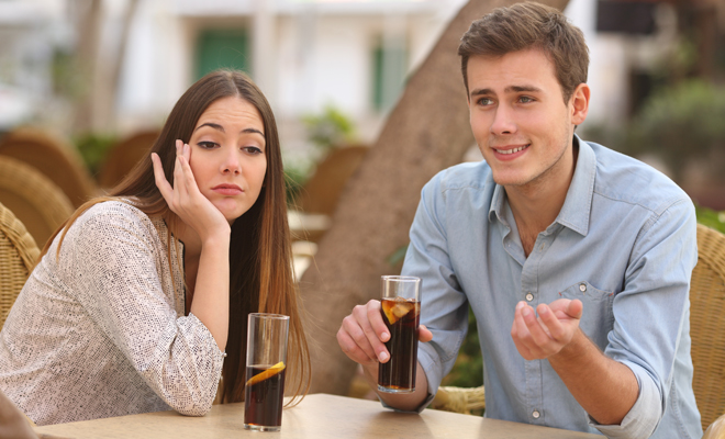 Consejos para no aguantar una cita que no te gusta