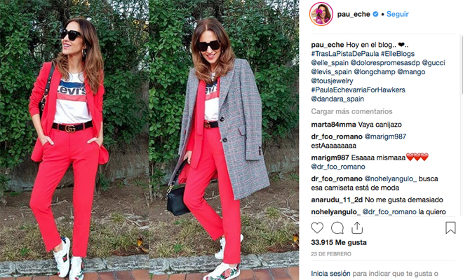 El look de Paula Echevarría para esta primavera