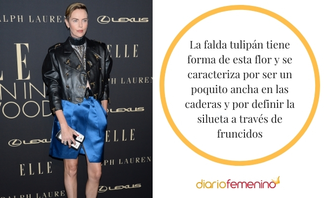 Cómo reconocer a una falda del tipo tulipán