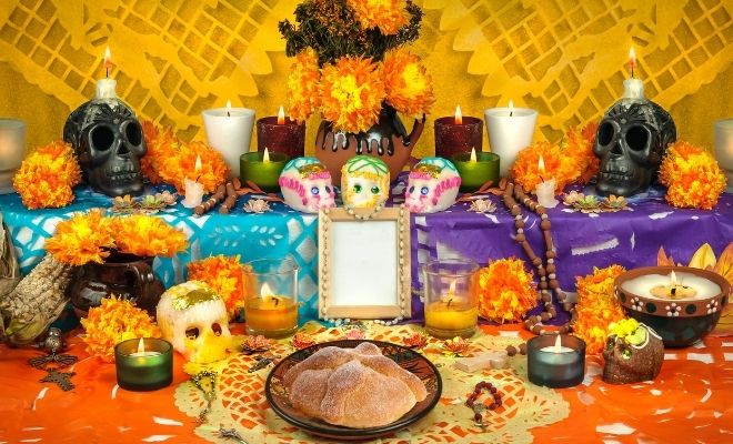 Elementos de un altar de muertos y su significado