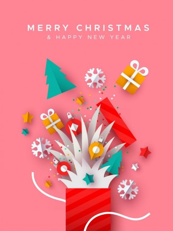 Felicitaciones de Navidad y Año Nuevo en inglés (con traducción al español)