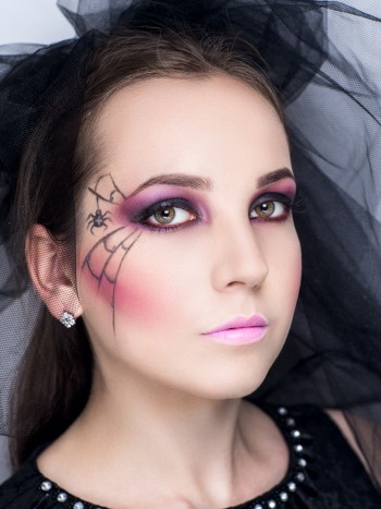 Maquillaje de araña fácil para Halloween: pasos que debes seguir