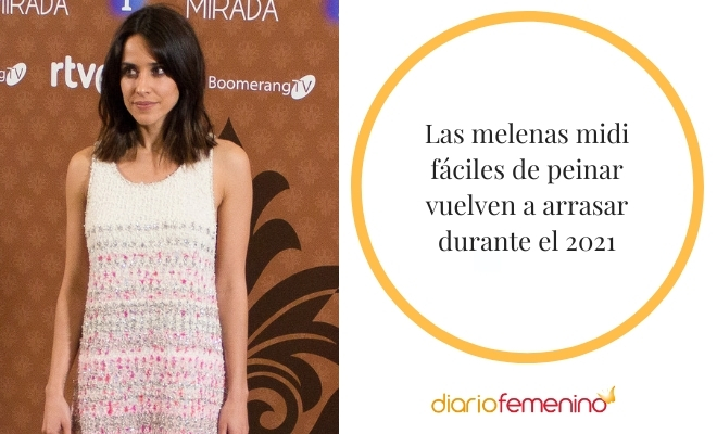 Melena midi, una gran tendencia de cabello para el 2021