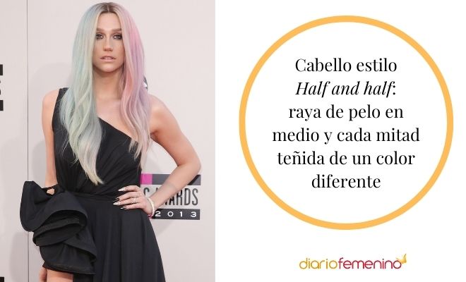 En qué consiste el cabello de tendencia en 2021 llamado half and half