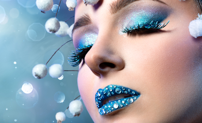 4 ideas increíbles de maquillaje fantasía para Navidad o Nochevieja