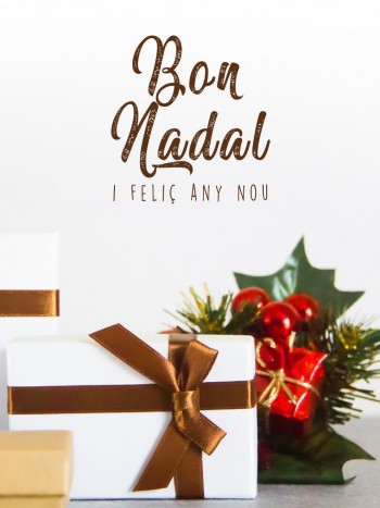 Frases y felicitaciones de Navidad y Año Nuevo en catalán: ¡Bon Nadal!