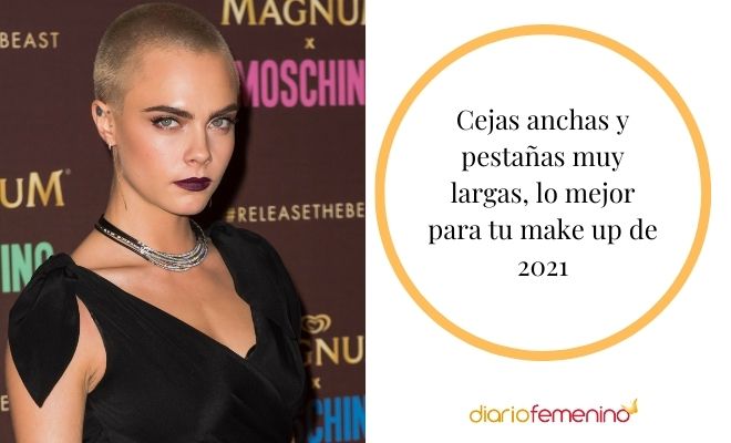 Tus cejas y tus pestañas tendrán que estar bien definidas en 2021