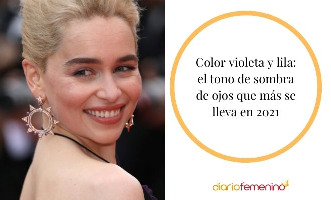 Las sombras de color violeta se llevarán mucho en 2021