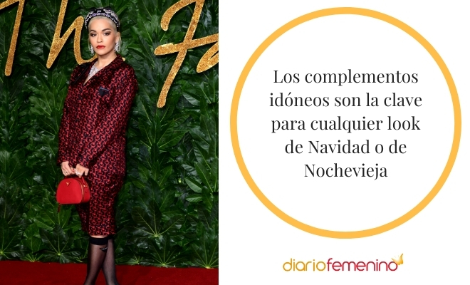 Ayúdate de los complementos cuando no sepas qué ponerte en Nochevieja o Navidad