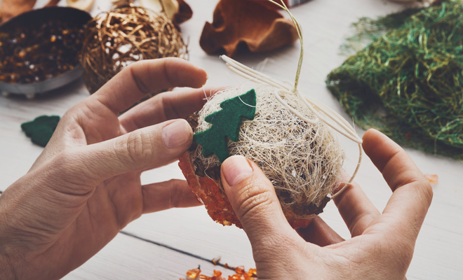 Las decoraciones DIY pisan fuerte en el 2020 para Navidad