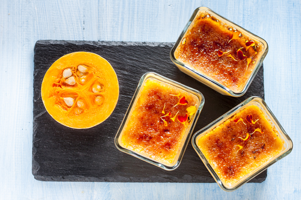 Receta de flan de calabaza