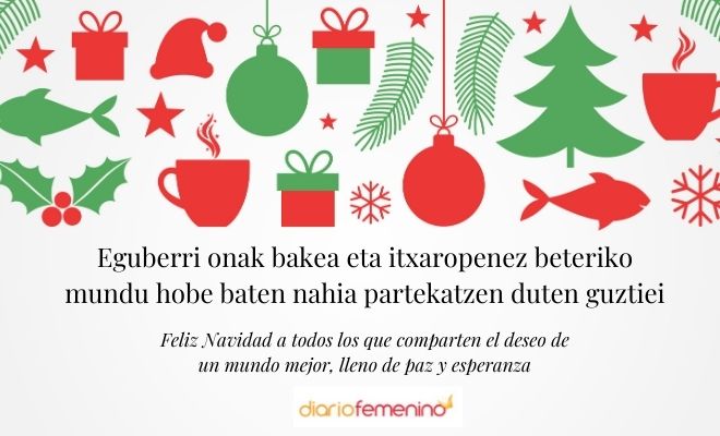 Eguberri on! Frases de Navidad y Año Nuevo en euskera básicas y originales