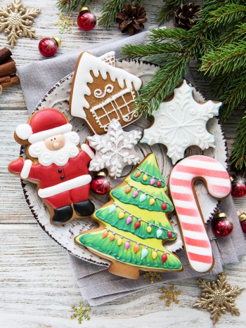 Recetas únicas de galletas de Navidad (sin gluten, veganas, sin horno...)