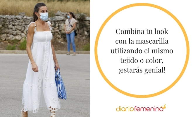 Cómo combinar tu mascarilla: apuesta por el mismo color o tejido que tu ropa