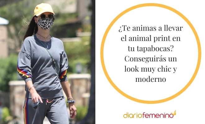 ¿Cómo deberías combinar tu mascarilla animal print?