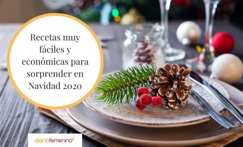 Recetas fáciles y económicas para Navidad 2020: menú navideño completo